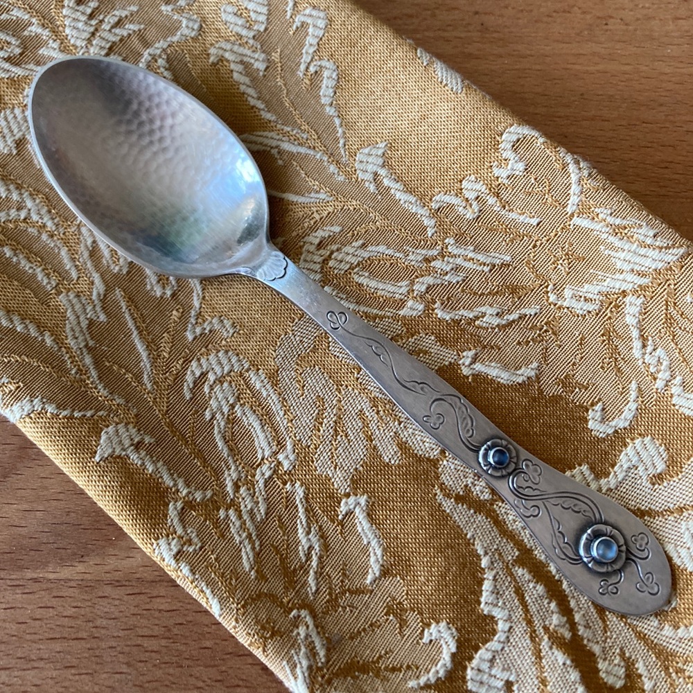 Georg Jensen annual spoon 2000 in sterling silver